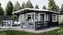 Садовый дом 21 (Стандарт) брус 44 мм